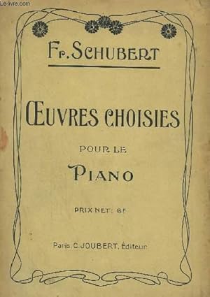 Bild des Verkufers fr OEUVRES CHOISIES POUR LE PIANO. zum Verkauf von Le-Livre