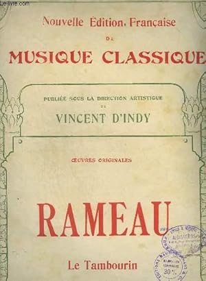 Seller image for TAMBOURIN - NOUVELLE EDITION FRANCAISE DE MUSSIQUE CLASSIQUE N16. for sale by Le-Livre