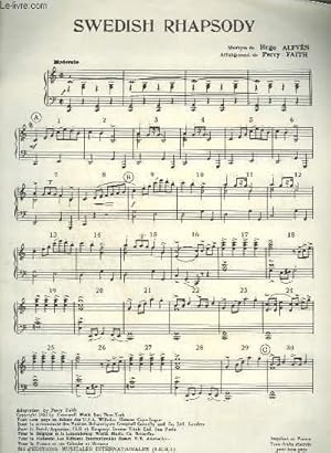 Seller image for SWEDISH RHAPSODY - PIANO. for sale by Le-Livre