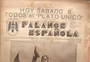 FALANGE ESPAÑOLA - No. 66 - Sábado 8 de Enero de 1938