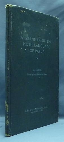 A Grammar of the Motu Language of Papua.