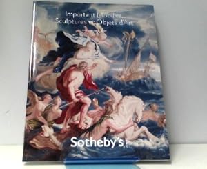 Sotheby's - Important Mobilier, Sculptures et Objets d'Art - Paris 28 Avril 2009