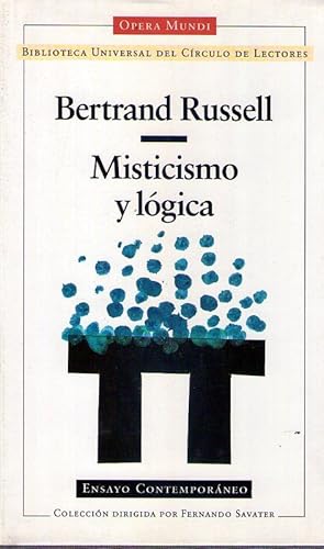 Imagen del vendedor de MISTICISMO Y LOGICA. Traduccin de Santiago Jordn. Prlogo de Fernando Savater a la venta por Buenos Aires Libros