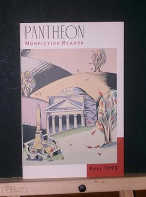 Seller image for The Pantheon Nonfiction Reader: Fall 1992 for sale by Tree Frog Fine Books and Graphic Arts