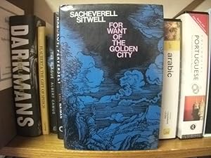 Seller image for For Want of the Golden City for sale by PsychoBabel & Skoob Books