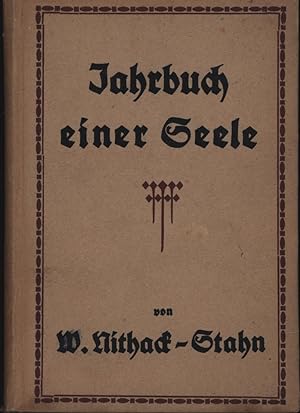 Bild des Verkufers fr Jahrbuch einer Seele zum Verkauf von Antiquariat Kastanienhof