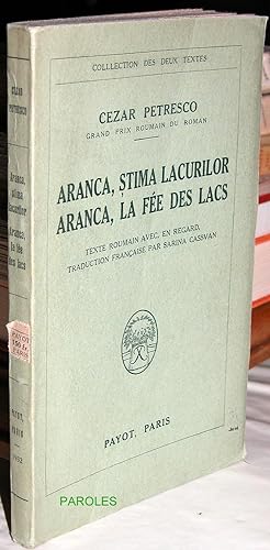 Seller image for Aranca stima lacurilor - Aranca la fe des lacs. for sale by PAROLES