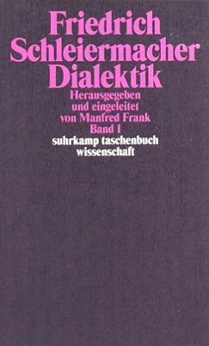 Dialektik: (suhrkamp taschenbuch wissenschaft)Bände 1 und 2