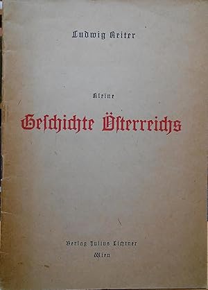 Immagine del venditore per Kleine Geschichte sterreichs venduto da Stephen Peterson, Bookseller