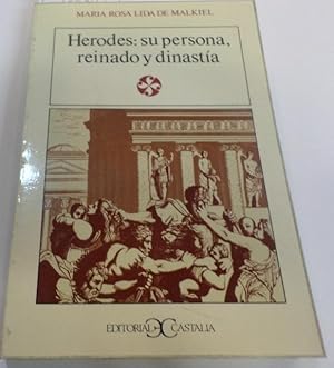 Imagen del vendedor de HERODES: SU PERSONA, REINADO Y DINASTIA a la venta por Librera Hijazo