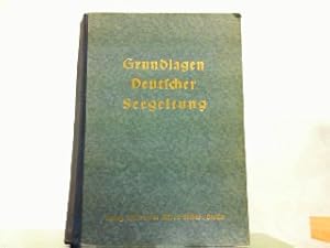 Image du vendeur pour Grundlagen Deutscher Seegeltung. mis en vente par Antiquariat Ehbrecht - Preis inkl. MwSt.