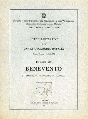 Bild des Verkufers fr Note illustrative della Carta Geologica d'Italia F173. Benevento. zum Verkauf von FIRENZELIBRI SRL