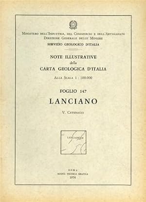 Immagine del venditore per Note illustrative della Carta Geologica d'Italia F147. Lanciano. venduto da FIRENZELIBRI SRL