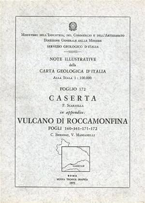 Bild des Verkufers fr Note illustrative della Carta Geologica d'Italia F171+FFi.160,161,171,172. Caserta. Gaeta e Vulcano di Roccamonfina. zum Verkauf von FIRENZELIBRI SRL