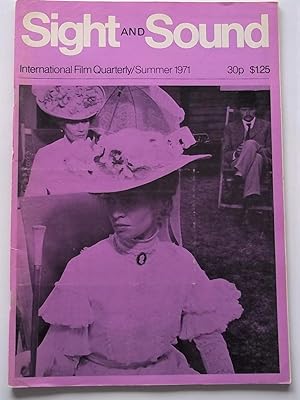 Image du vendeur pour Sight and Sound (Summer 1971) The International Film Quarterly Magazine mis en vente par Bloomsbury Books