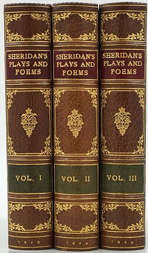 The Plays and Poems of Richard Brinsley Sheridan