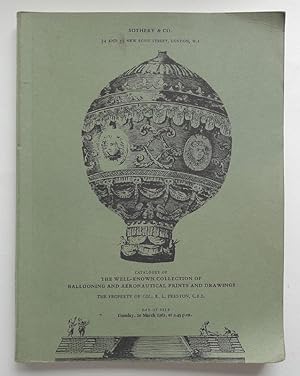 Catalogue of the Well-Known Collection of Ballooning and Aeronautical Prints and Drawings, the Pr...