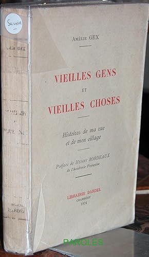 Imagen del vendedor de Vieilles gens et vieilles choses - Histoires de ma rue et de mon village. a la venta por PAROLES