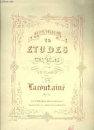 Seller image for 25 ETUDES TRES FACILES POUR LE PIANO for sale by Le-Livre