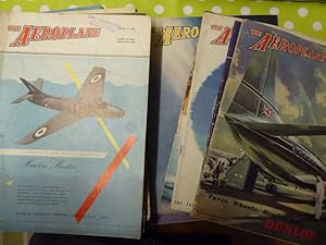 The Aeroplane. Incorporating Aeronautical Engineering. (A Collection of 26 issues from the years ...