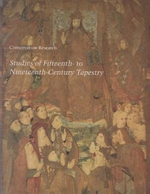 Seller image for Conservation Rearch. Studies of Fifteenth- to Nineteenth-Century Tapestry. Text in Englisch. National Gallery of Art, Wahsington. for sale by Antiquariat an der Nikolaikirche