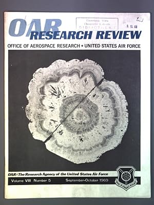 OAR RESEARCH REVIEW, Vol. VIII, No. 5, September-October 1969. Office of Aerospace Research, Unit...