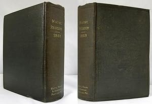 Seller image for MAINE STATE YEAR- BOOK AND LEGISLATIVE MANUAL FOR THE YEAR 1883-84 From April 1, 1883 to April 1, 1884 for sale by Nick Bikoff, IOBA