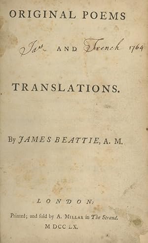 Original Poems and Translations