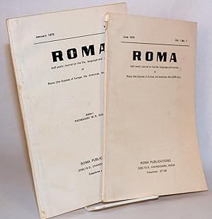 Roma: half-yearly journal on the life, language and culture of Roma (the Gypsies of Europe, the A...