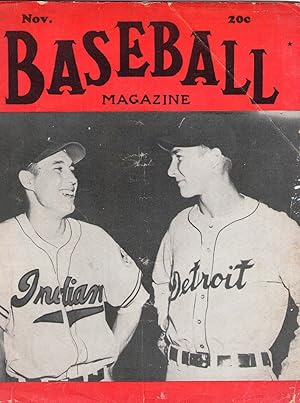 BASEBALL MAGAZINE. Issue of November 1946