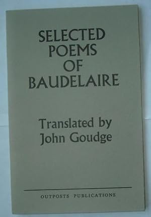 Seller image for Selected Poems of Charles Baudelaire for sale by Beach Hut Books