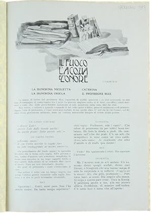 Immagine del venditore per IL FUOCO L'ACQUA E L'ONORE. Commedia.: venduto da Bergoglio Libri d'Epoca