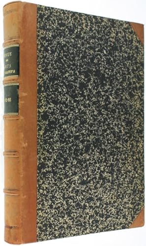 REVUE DES ARTS DECORATIFS. Année XIII - 1892-1893: