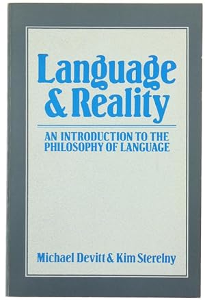 Imagen del vendedor de LANGUAGE & REALITY. An Introduction to the Philosophy of Language.: a la venta por Bergoglio Libri d'Epoca