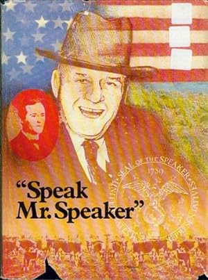 Imagen del vendedor de Speak, Mr. Speaker a la venta por Bookmarc's