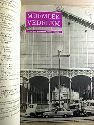 Müemlékvédelem = Revue d`histoire de l` architecture et de la conservation des monuments d`art. -...