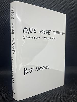 Immagine del venditore per One More Thing: Stories and Other Stories (Signed First Edition) venduto da Dan Pope Books