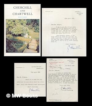 Image du vendeur pour Chartwell, home of Sir Winston Churchill : small archive of letters and published material, 1959-1962 mis en vente par MW Books Ltd.