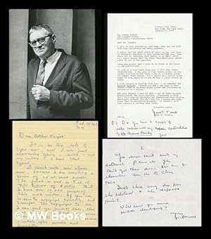 Bild des Verkufers fr James T. Farrell : small archive of original correspondence, letters and promotional material zum Verkauf von MW Books Ltd.