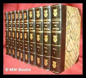 Seller image for The works of Mr. Francis Beaumont, and Mr. John Fletcher : In ten volumes. Collated with all the former editions, and corrected [complete in 10 volumes] for sale by MW Books Ltd.