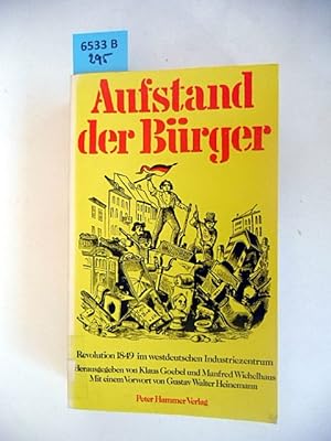 Imagen del vendedor de Aufstand der Brger. Revolution 1849 im westdeutschen Industriezentrum. a la venta por Augusta-Antiquariat GbR
