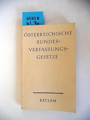 Seller image for sterreichische Bundesverfassungsgesetze. Orientierungshilfen. for sale by Augusta-Antiquariat GbR