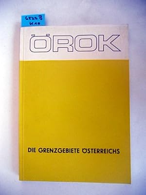 Immagine del venditore per Die Grenzgebiete sterreichs. Bericht des Unterausschusses der Stellvertretungskommission der sterreichischen Raumordnungskonferenz "Fragen der Entwicklung der Grenzlandgebiete gegebenber der Tschechoslowakei, Ungarn und Jugoslawien. venduto da Augusta-Antiquariat GbR