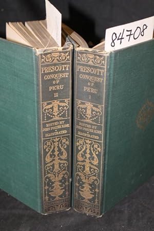 Imagen del vendedor de History of the Conquest of Peru Volume 1-2 a la venta por Princeton Antiques Bookshop