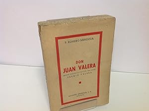 Bild des Verkufers fr DON JUAN VALERA ROMERO MENDOZA P 1940 zum Verkauf von LIBRERIA ANTICUARIA SANZ
