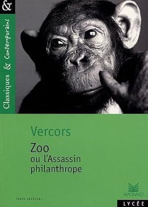 Image du vendeur pour Zoo - Ou l'Assassin philanthrope mis en vente par dansmongarage