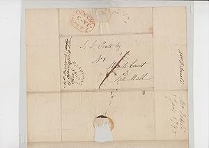 Bild des Verkufers fr Letter from Isaac Disraeli to Samuel Jackson Pratt, signed and dated 5 Jan. 1798. transcript available upon request. In acid-free mylar envelope. zum Verkauf von Meir Turner