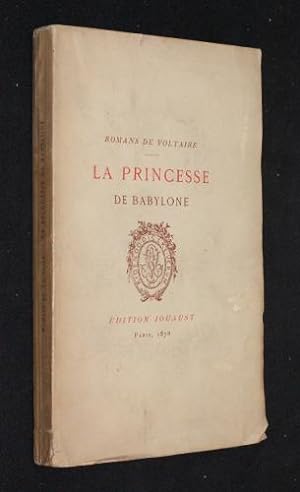 Bild des Verkufers fr La princesse de Babylone zum Verkauf von Abraxas-libris
