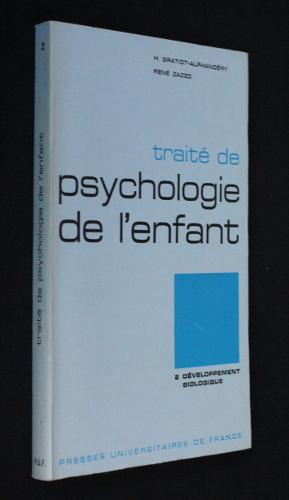 Imagen del vendedor de Trait de psychologie de l'enfant n2 : dveloppement biologique a la venta por Abraxas-libris