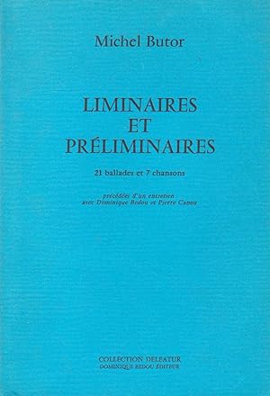 Liminaires et préliminaires